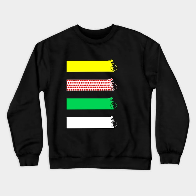 Etapa Tour de Francia Colores TDF Crewneck Sweatshirt by vintagejoa